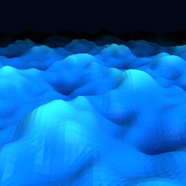 Ocean: gradient shader background preset